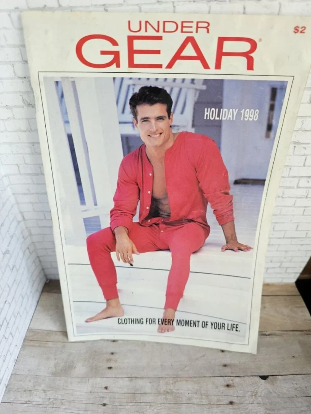 Undergear Holiday 1998 Catalog Fitness International Male OOP Iconic Archival